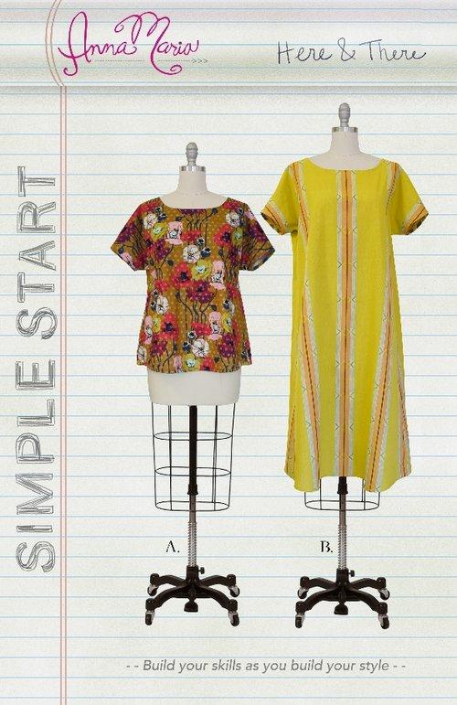 Simple Start Here & There Tunic and Blouse