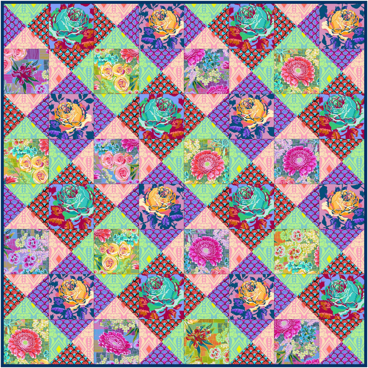 Crossover Quilt Pattern PDF