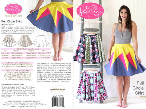 Full Circle Skirt - Anna Maria