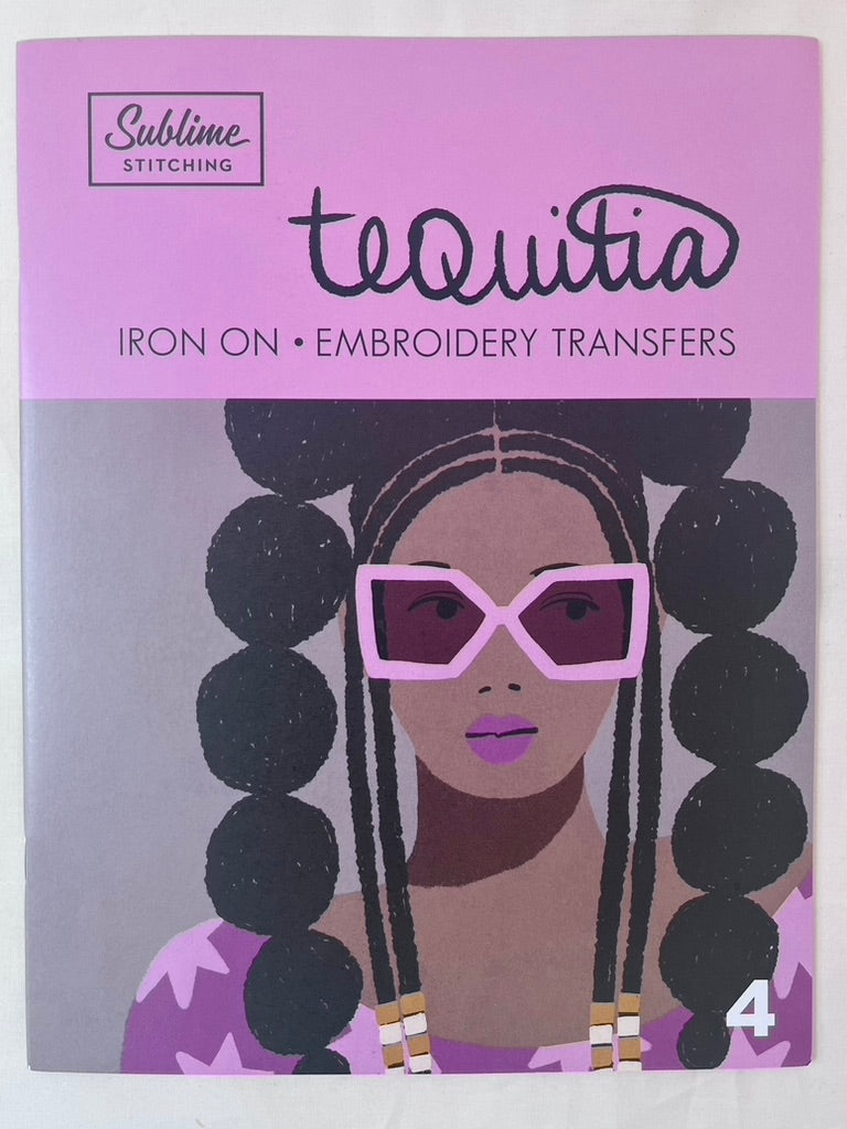 Tequitia Iron On Embroidery Transfers
