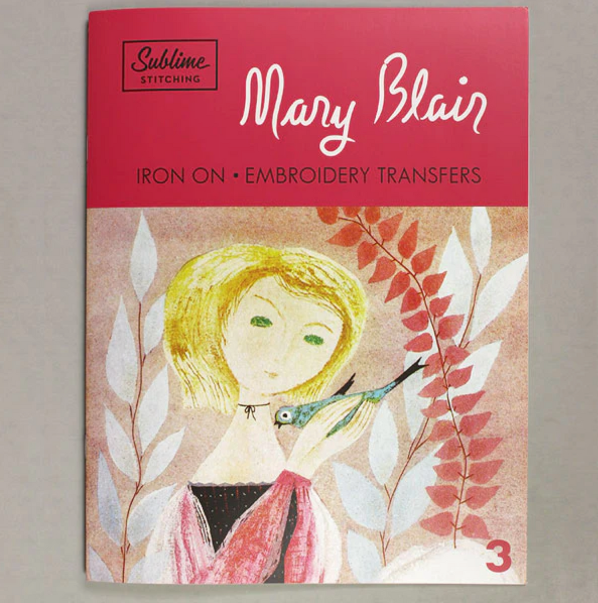 Mary Blair Iron On Embroidery Transfers
