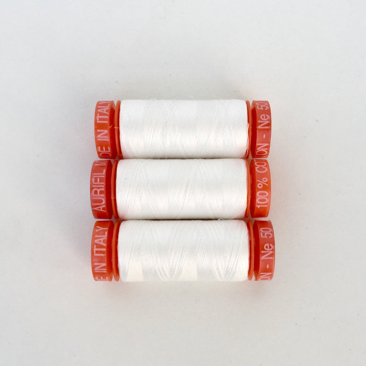 AURIfil™ 80 WT Cotton Spool Thread - White