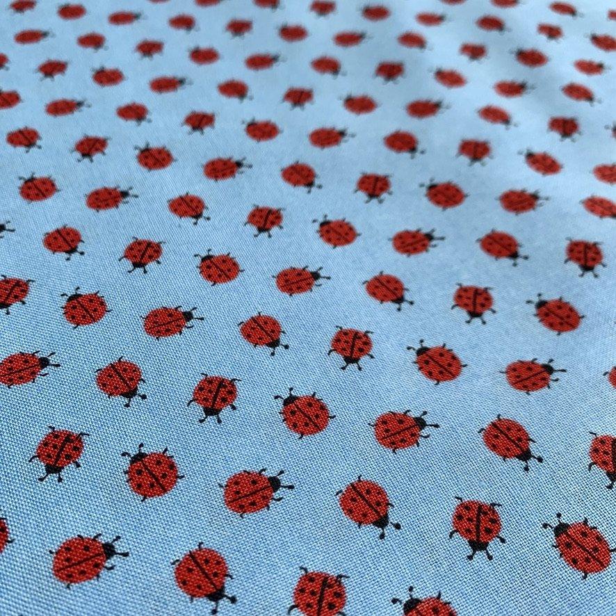 Ladybug Dot in Blue,  Dena Designs