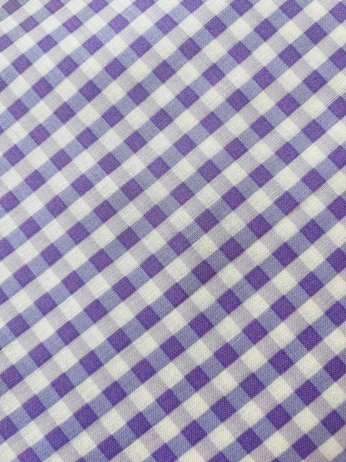 Two-Toned Gingham / Lilac-Grape