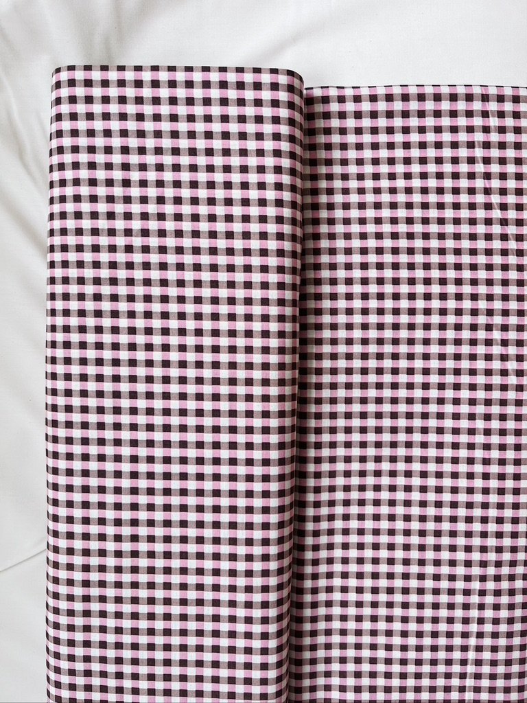Two-Toned Gingham / Pink-Brown