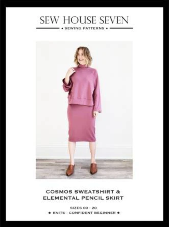 Cosmos Sweatshirt &amp; Elemental Pencil Skirt
