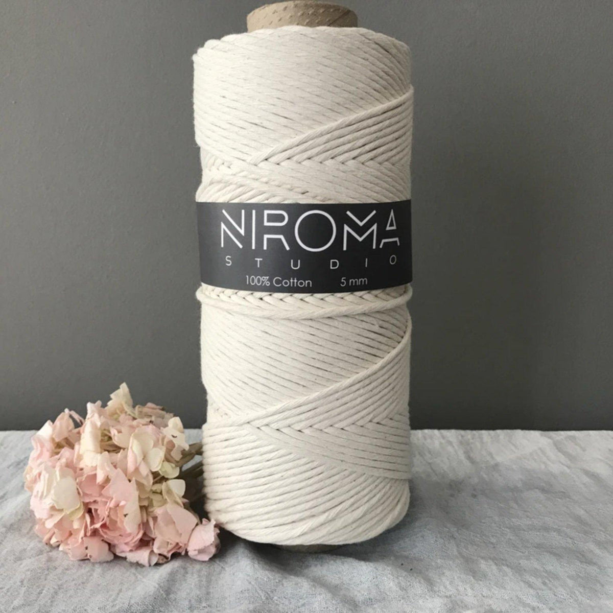 5mm Raw Natural Cotton String - Anna Maria