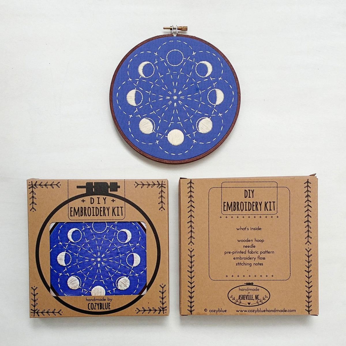 Lunar Blossom Embroidery Kit