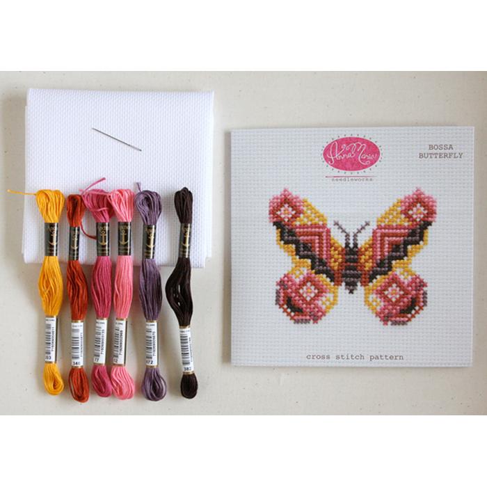 Bossa Butterfly Cross Stitch Kit