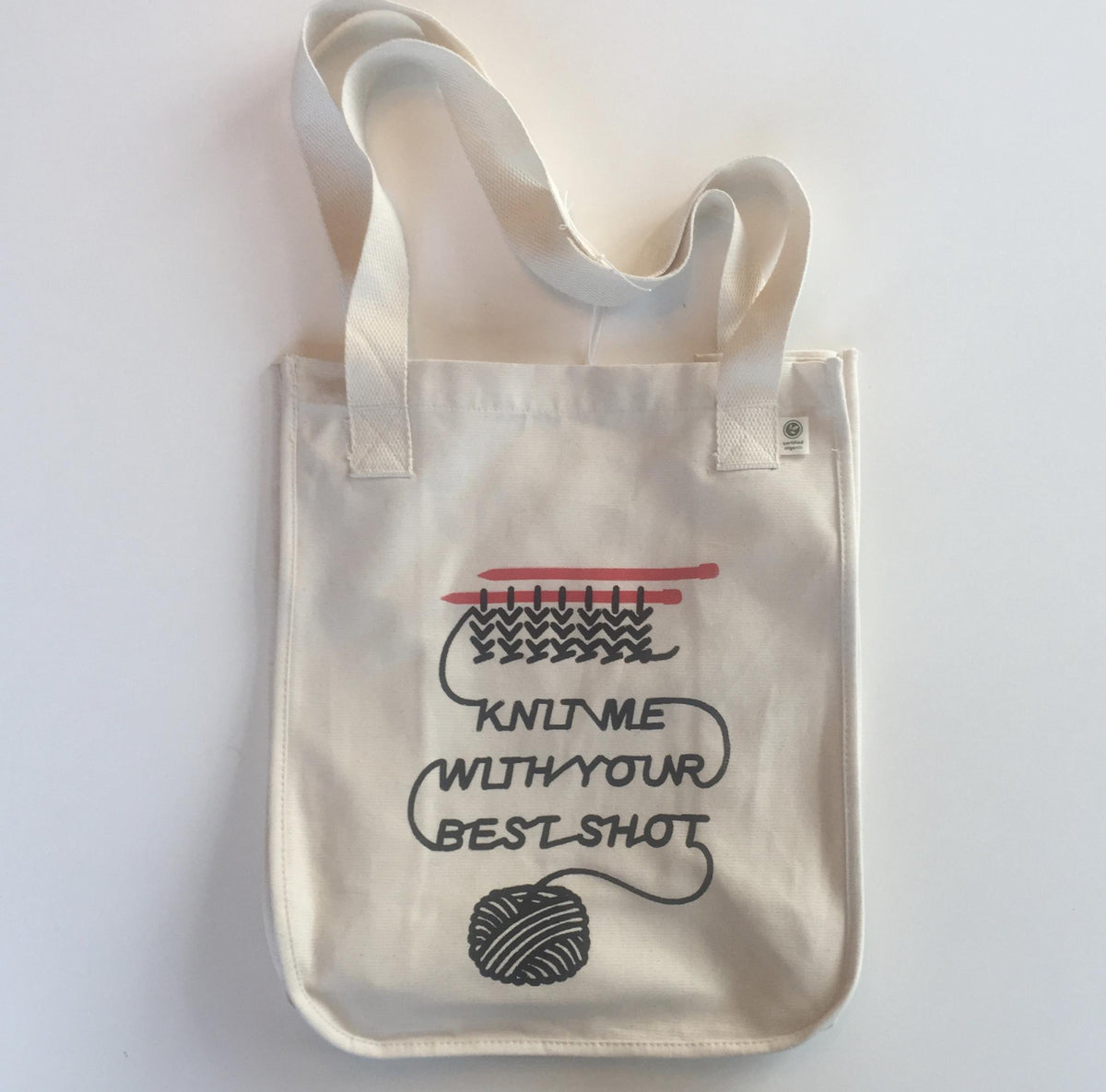 Knit Me With Your Best Shot Tote