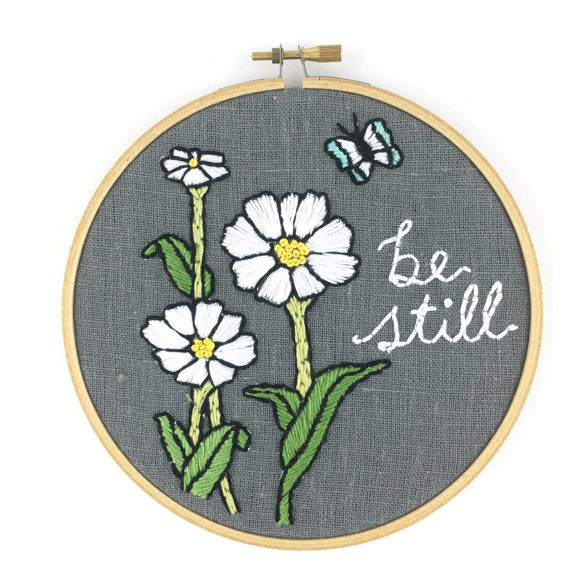 Be Still Embroidery Kit